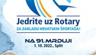 Humanitarna regata u sklopu 91. Mrduje 'Jedrite uz Rotary za Zakladu hrvatskih sportaša'