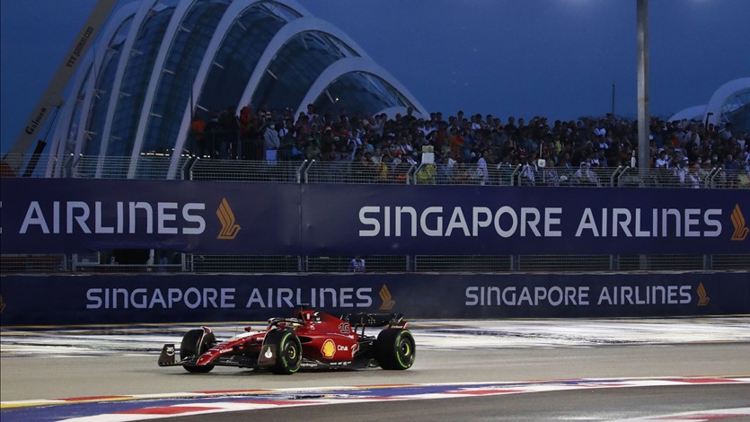 Charles Leclerc najbrži na trećem treningu u Singapuru