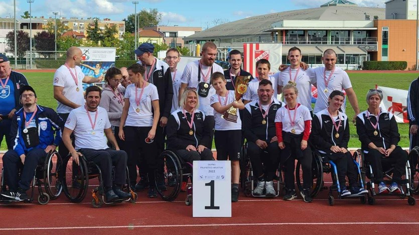 PAK Uspon osvojio ekipno prvenstvo Hrvatske u paraatletici