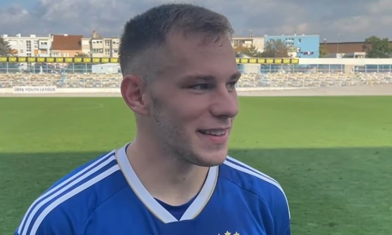 Katinić: 'Refleksno sam podignuo koljeno i lopta je otišla u gol'