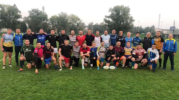 Ukrajinski ragbijaši u Zagrebu: 'Ovdje ne razmišljamo o ratu'