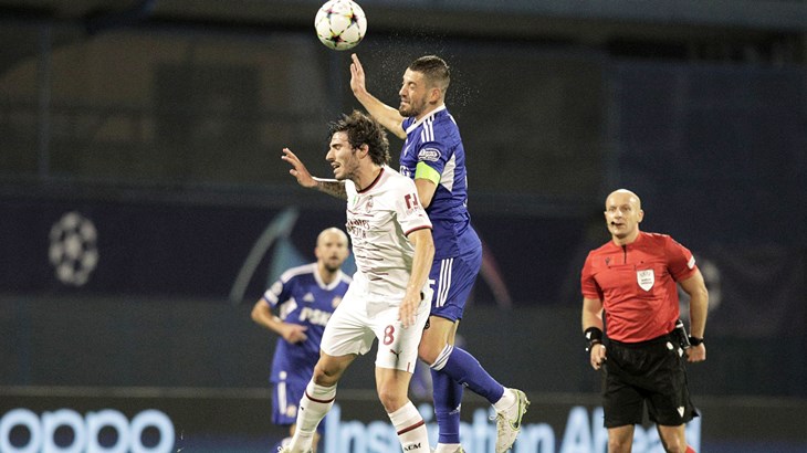 Dinamo teško stradao protiv Milana, totalni raspad u drugom dijelu