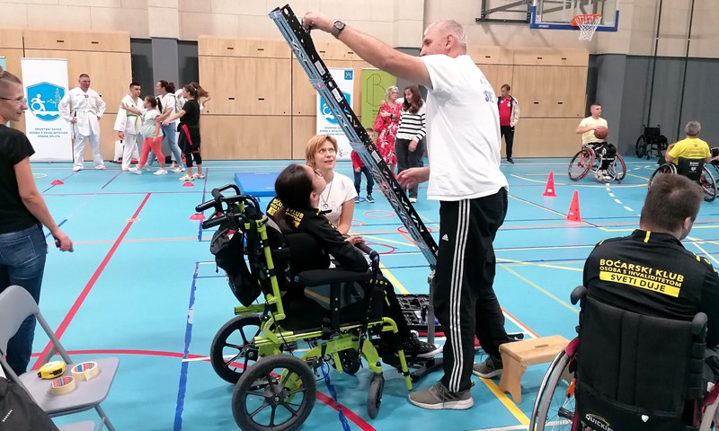 Realiziran projekt Promocija sporta osoba s invaliditetom u gradu Dubrovniku