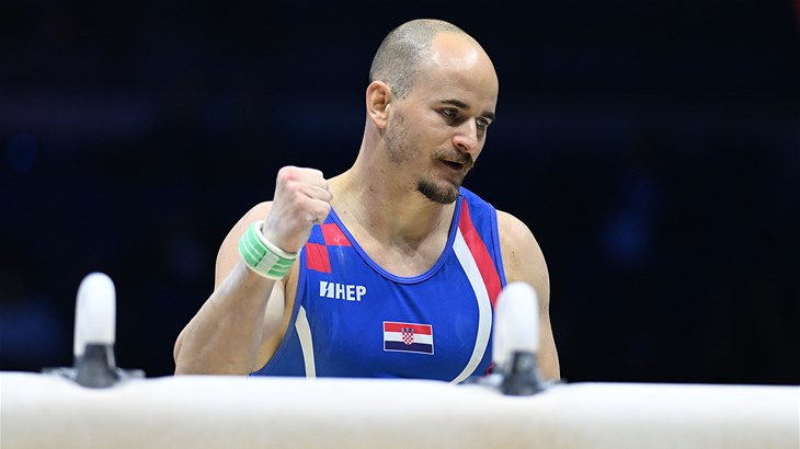 Filip Ude u finalu Svjetskog prvenstva na konju s hvataljkama, Benović rezerva na tlu