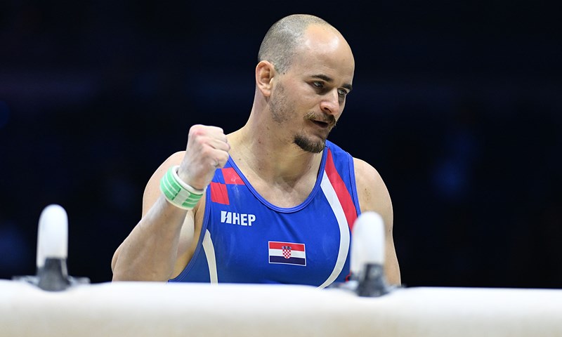 Filip Ude u finalu Svjetskog prvenstva na konju s hvataljkama, Benović rezerva na tlu