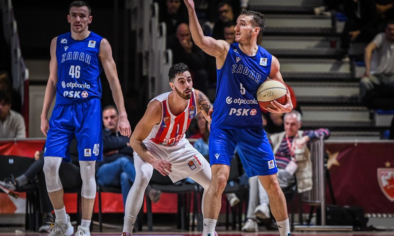 Senzacija u Beogradu: Sjajni Zadar srušio Crvenu zvezdu nakon 12 godina poraza na ovom gostovanju!