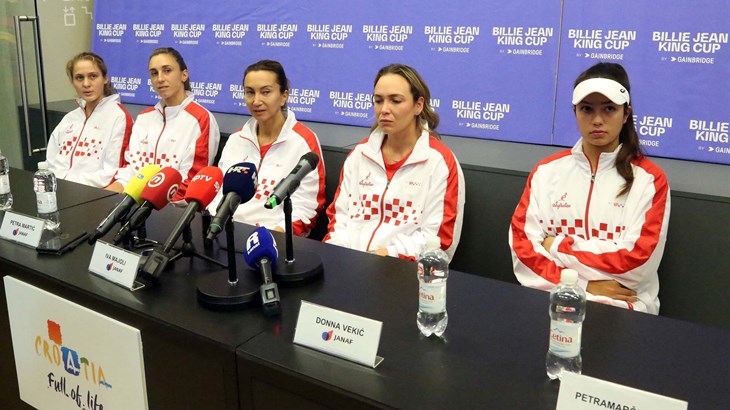 Iva Majoli: 'Nikog se ne bojimo, svakog respektiramo, ali nadamo se pobjedi'