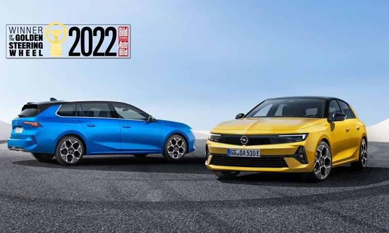 Serijski uspjeh: Nova Opel Astra osvojila je nagradu Zlatni volan 2022.
