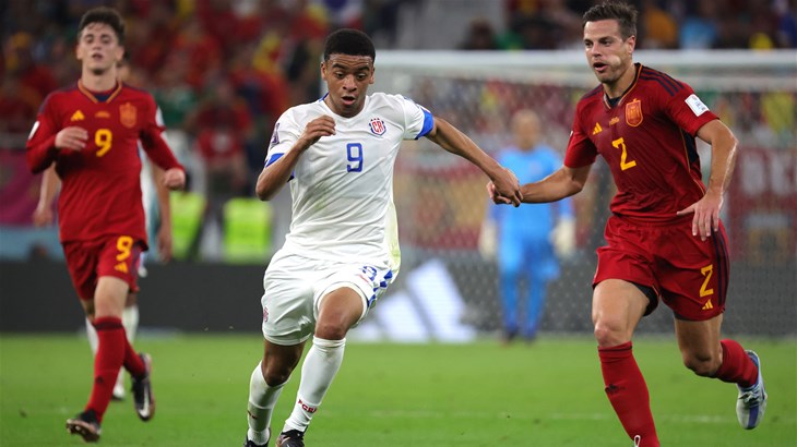 Olmo započeo golijadu, Kostarika teško stradala protiv Španjolske