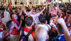 Hrvatski navijači organizirali veliki hrvatski party večer uoči susreta s Kanadom