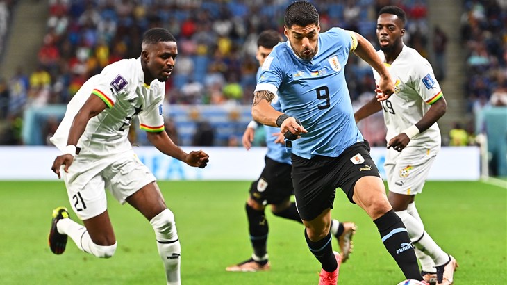 Dva gola Urugvaju nisu bila dovoljna, Gana također ispala