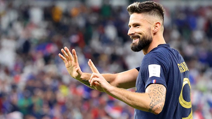 Giroud: 'Ponosan sam što sam srušio Henryjev rekord, a još posebnije je jer je stiglo na SP-u'
