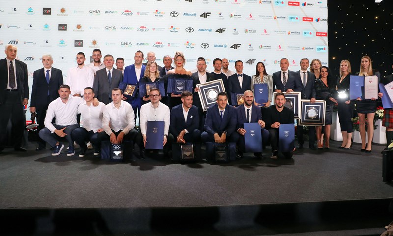 Na Velikom danu hrvatskog sporta nagrađeni najbolji sportaši i sportašice