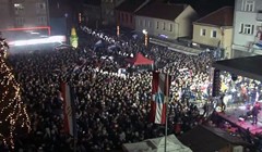 Izborniku Zlatku Daliću priređen veliki doček u rodnom Livnu