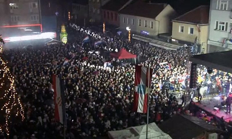Izborniku Zlatku Daliću priređen veliki doček u rodnom Livnu