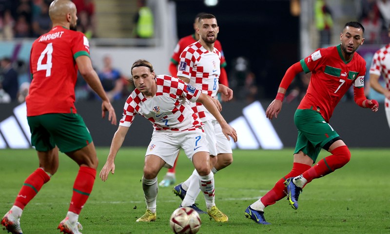 Hrvatski nogometni savez novčano kažnjen zbog transparenta uoči dvoboja protiv Maroka
