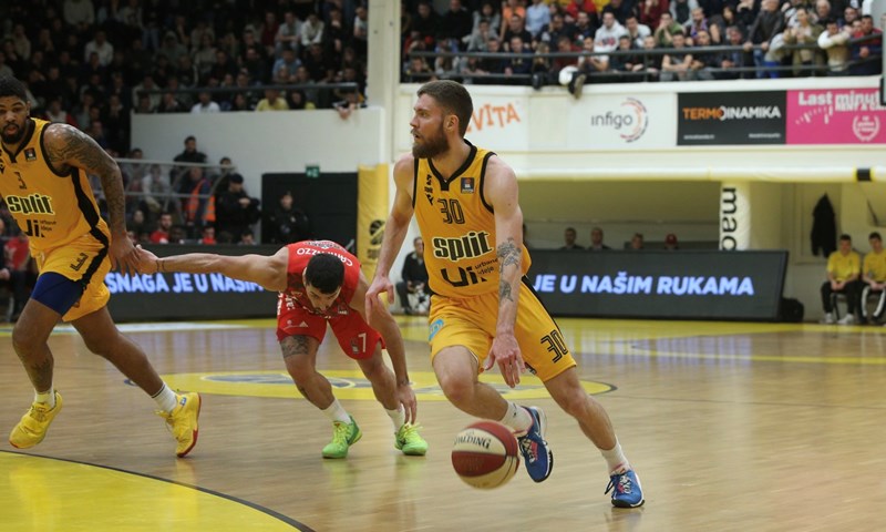 Dva igrača Splita među najistaknutijima u 16. kolu ABA lige