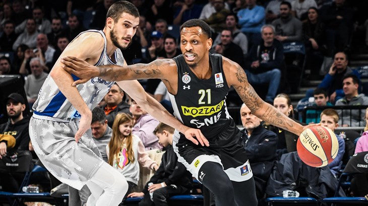 Cibona bez šanse u gostima kod Partizana, domaćin se odvojio u drugoj dionici