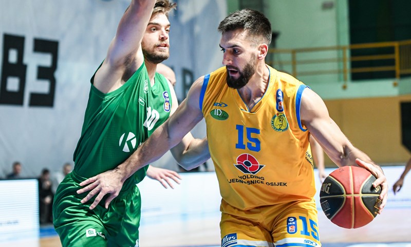 Vrijednosnice Osijek do važne pobjede u 13. kolu Prve košarkaške lige