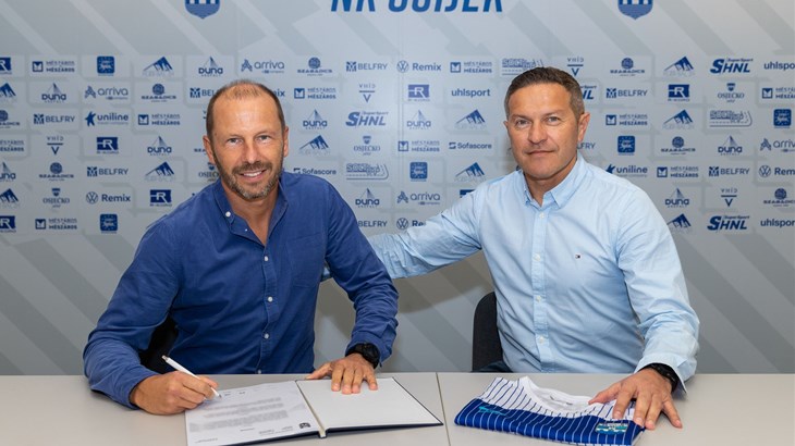 Poms produžio s Osijekom: 'Klub ide putem koji mi je kao treneru zanimljiv'