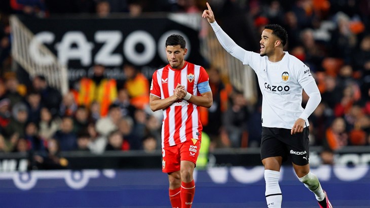 Valencia dva puta vodila, Almeria se dva puta vratila