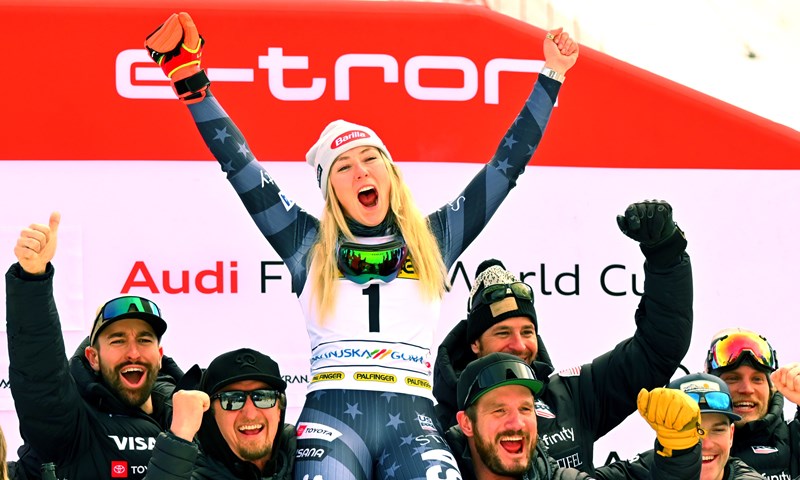 Rekordna 83. pobjeda za Mikaelu Shiffrin, Zrinka Ljutić nije završila drugu vožnju