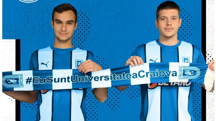 Dvojica mladih stopera napustila Rudeš i preselila u Universitateu Craiovu