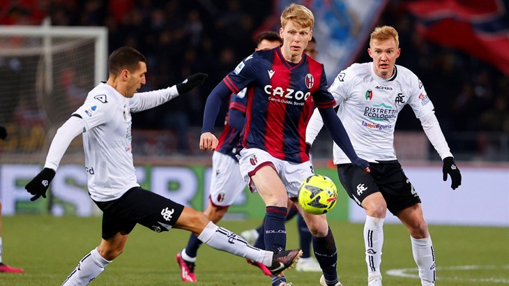 Moro ponovno u prvih 11, Bologna upisala pobjedu protiv Spezije