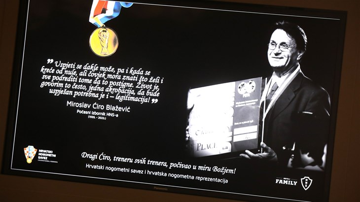 Posljednji ispraćaj i komemoracija za Miroslava Blaževića u srijedu 15. veljače