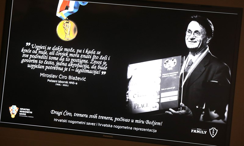 Posljednji ispraćaj i komemoracija za Miroslava Blaževića u srijedu 15. veljače