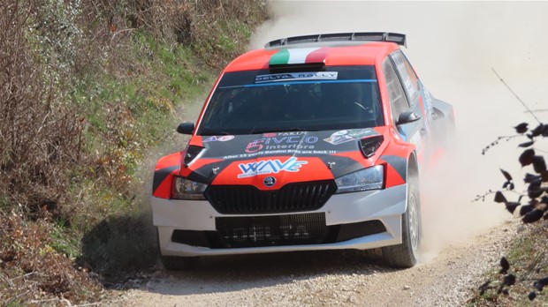 Rally day Due Castelli ponovno u okruženju Kanfanara: Show na makadamu