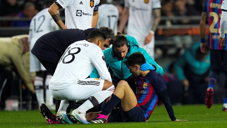 Pedri zbog ozljede iz susreta protiv Manchester Uniteda pauzira nekoliko tjedana