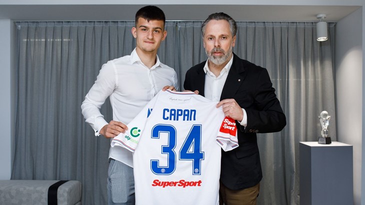 Marko Capan produžio ugovor s Hajdukom: 'Jako sam sretan'