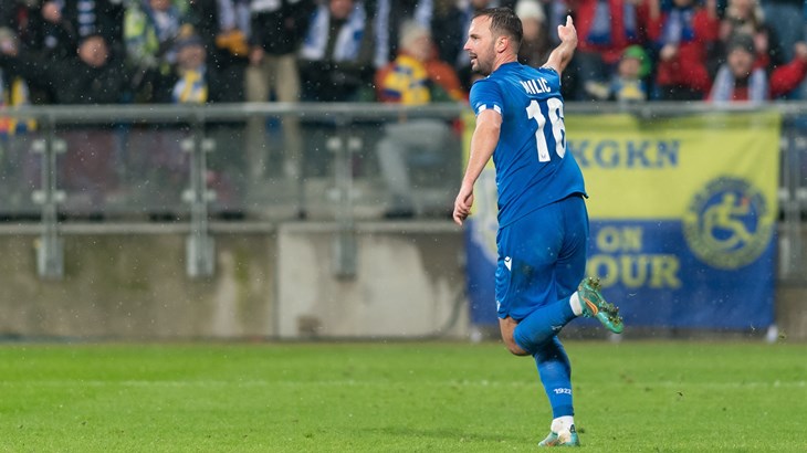 Lech slavio protiv Djurgardena, Antonio Milić strijelac vodećeg pogotka