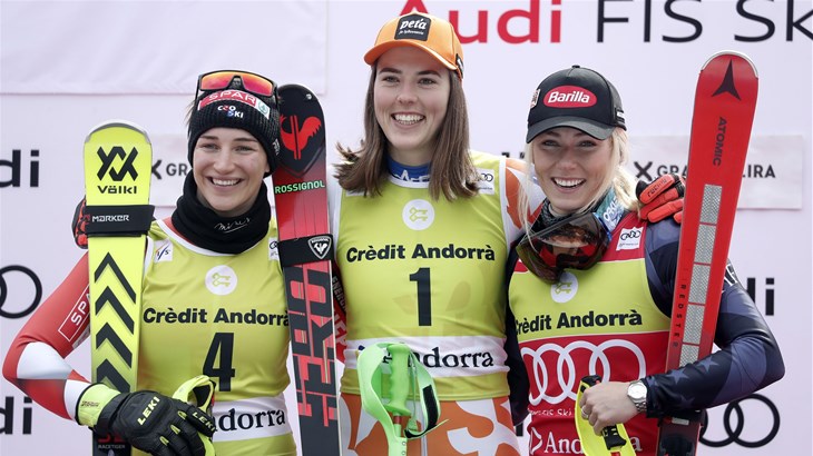 Popović: 'Drago mi je da sam na postolju s Petrom i Shiffrin te da sam bila bolja od Mikaele'