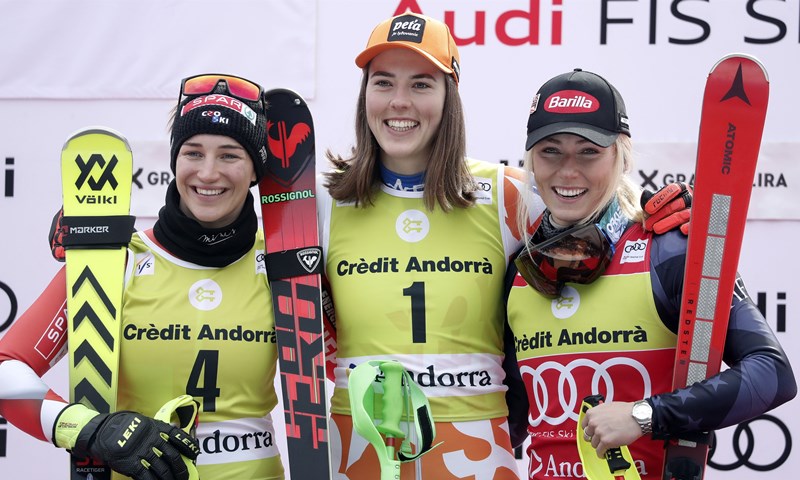 Popović: 'Drago mi je da sam na postolju s Petrom i Shiffrin te da sam bila bolja od Mikaele'