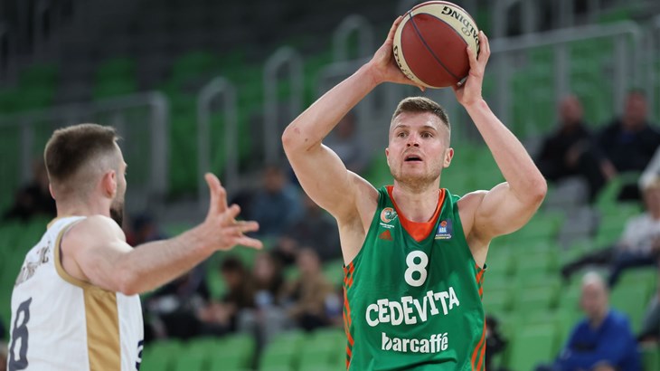 Cedevita Olimpija u tijesnoj završnici slavila protiv Studentskog centra