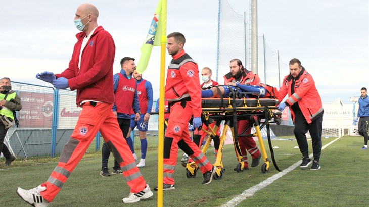 Tepšić zaradio ozljedu nosa, vraća se prije kraja sezone