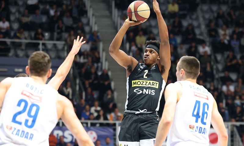 Partizan riješio dvoboj u prvom poluvremenu, Zadar zaprijetio povratkom u drugom dijelu