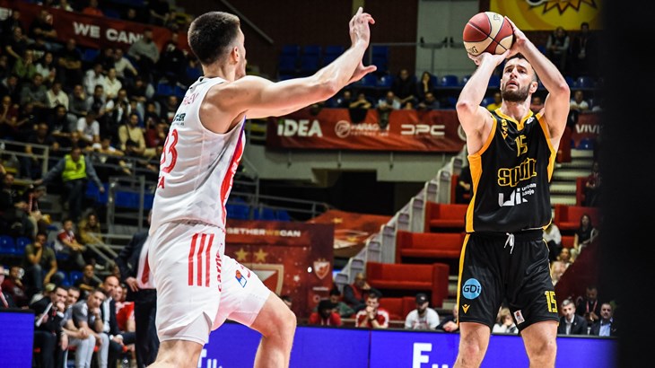 Oslabljeni Split se porazom od Crvene zvezde oprostio od ABA lige za ovu sezonu