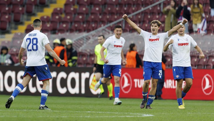 Hajduk prvi hrvatski finalist nekog natjecanja pod Uefinom ingerencijom