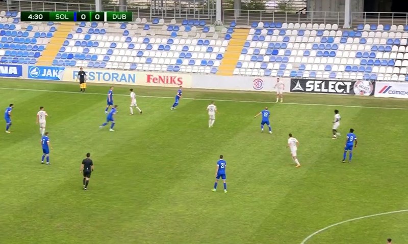 [VIDEO] Pogledajte kako je Solin napunio mrežu Dubrave