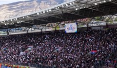 [VIDEO] Tribina za navijače Hajduka je 'krcata', trese se ženevski stadion od hajdučke pjesme