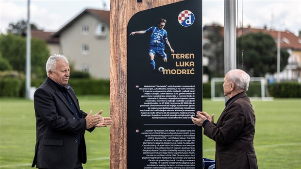 Maksimirski teren broj četiri nosi Modrićevo ime: 'Dinamo je imao važnu ulogu u razvoju moje karijere'