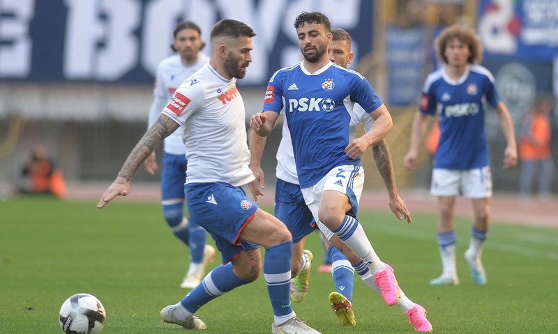I nula je bila dovoljna za Modre: Dinamo remijem u derbiju s Hajdukom potvrdio titulu