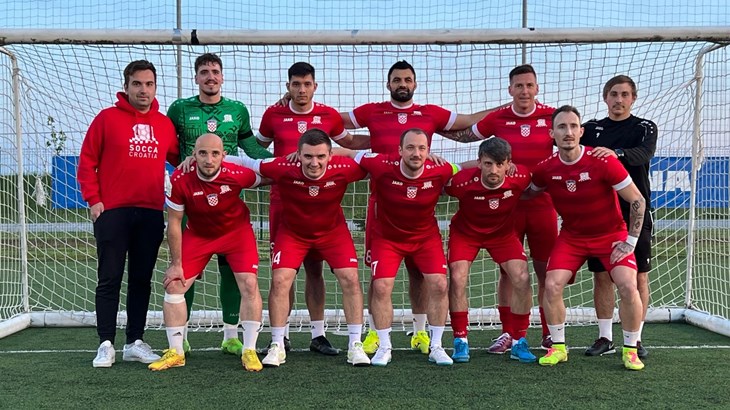 Socca reprezentacija Hrvatske u efikasnom dvoboju remizirala sa Slovenijom