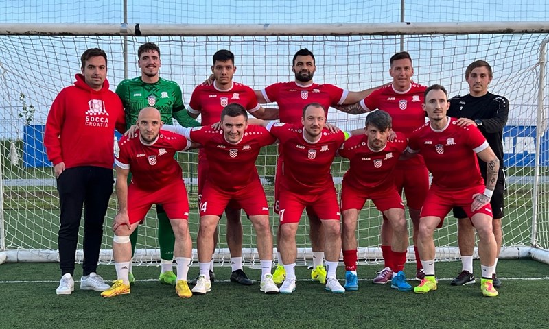 Socca reprezentacija Hrvatske u efikasnom dvoboju remizirala sa Slovenijom