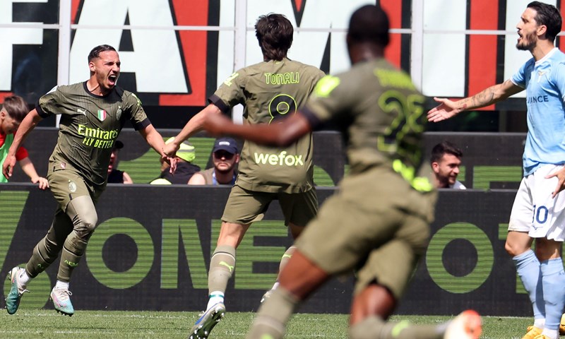 Milan dominantno do pobjede, Rebiću poništen gol, Leao se ozlijedio