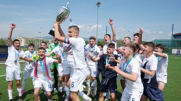 [VIDEO] Hajdukovi pioniri proslavili duplu krunu na Maksimiru