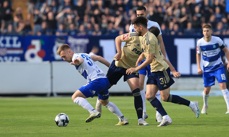 Uspavanka u Gradskom vrtu, Osijek i Dinamo bez pogodaka
